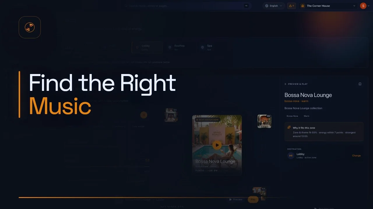 Find the Right Music Beat Breeze video tutorial title card