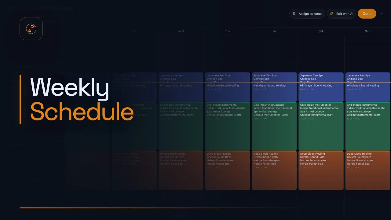 Weekly Schedule Beat Breeze video tutorial title card