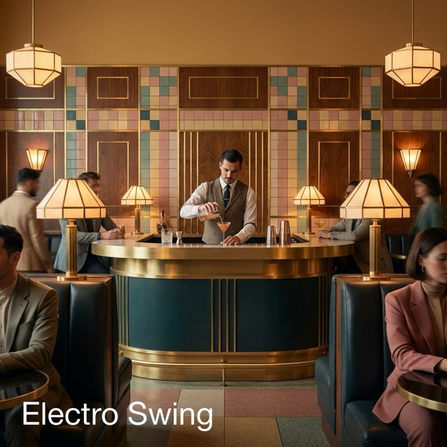 Electro Swing — playlist cover